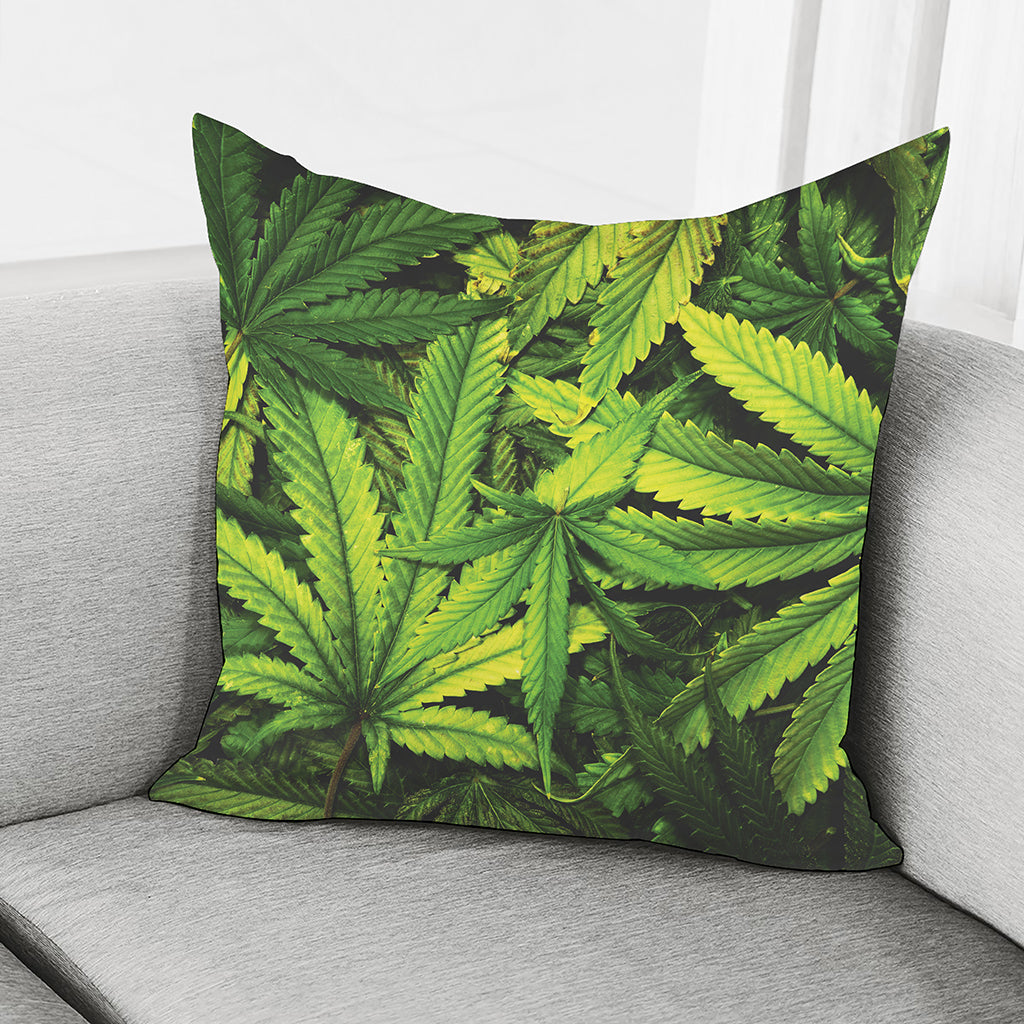Cannabis Print Pillow Cover