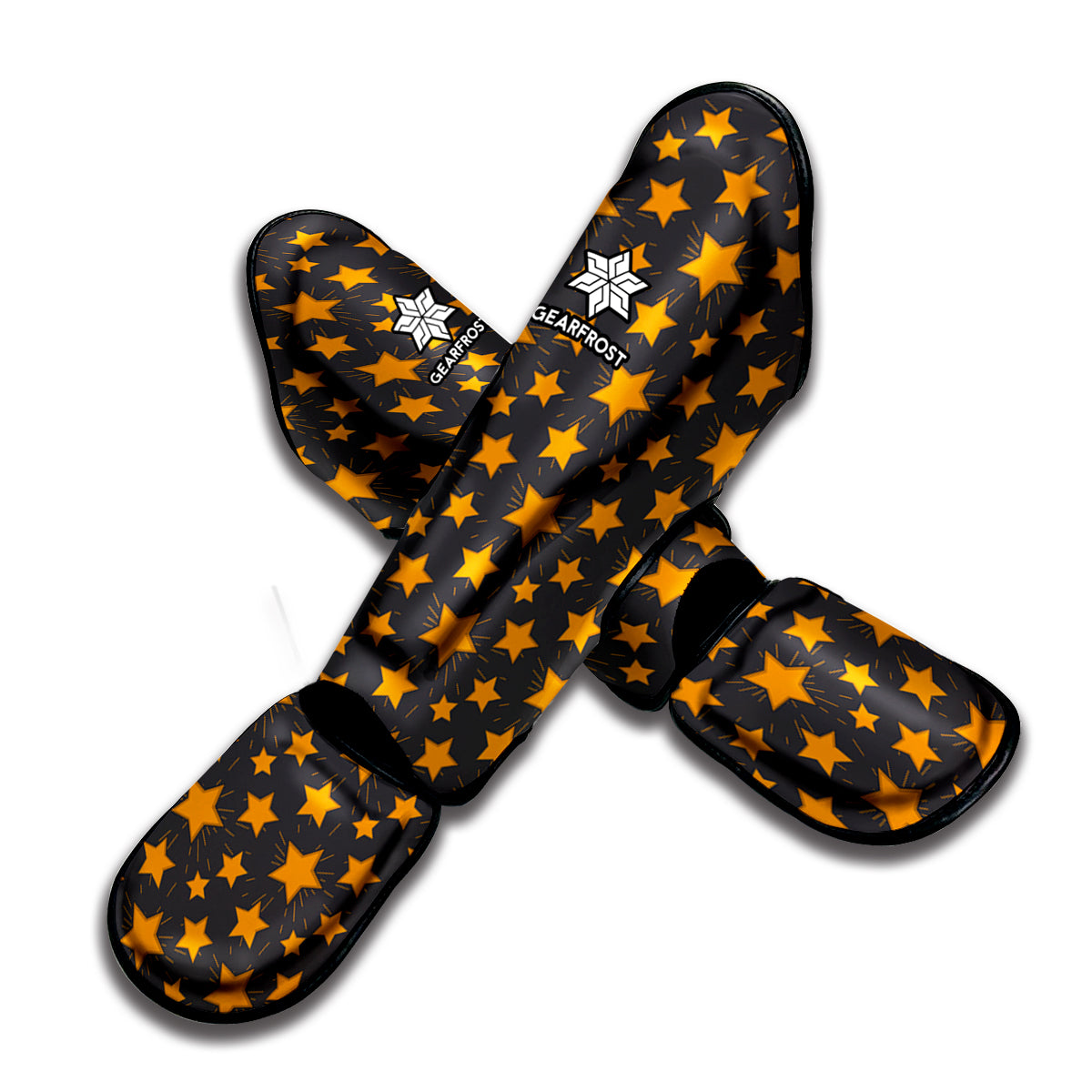 Cartoon Star Pattern Print Muay Thai Shin Guard