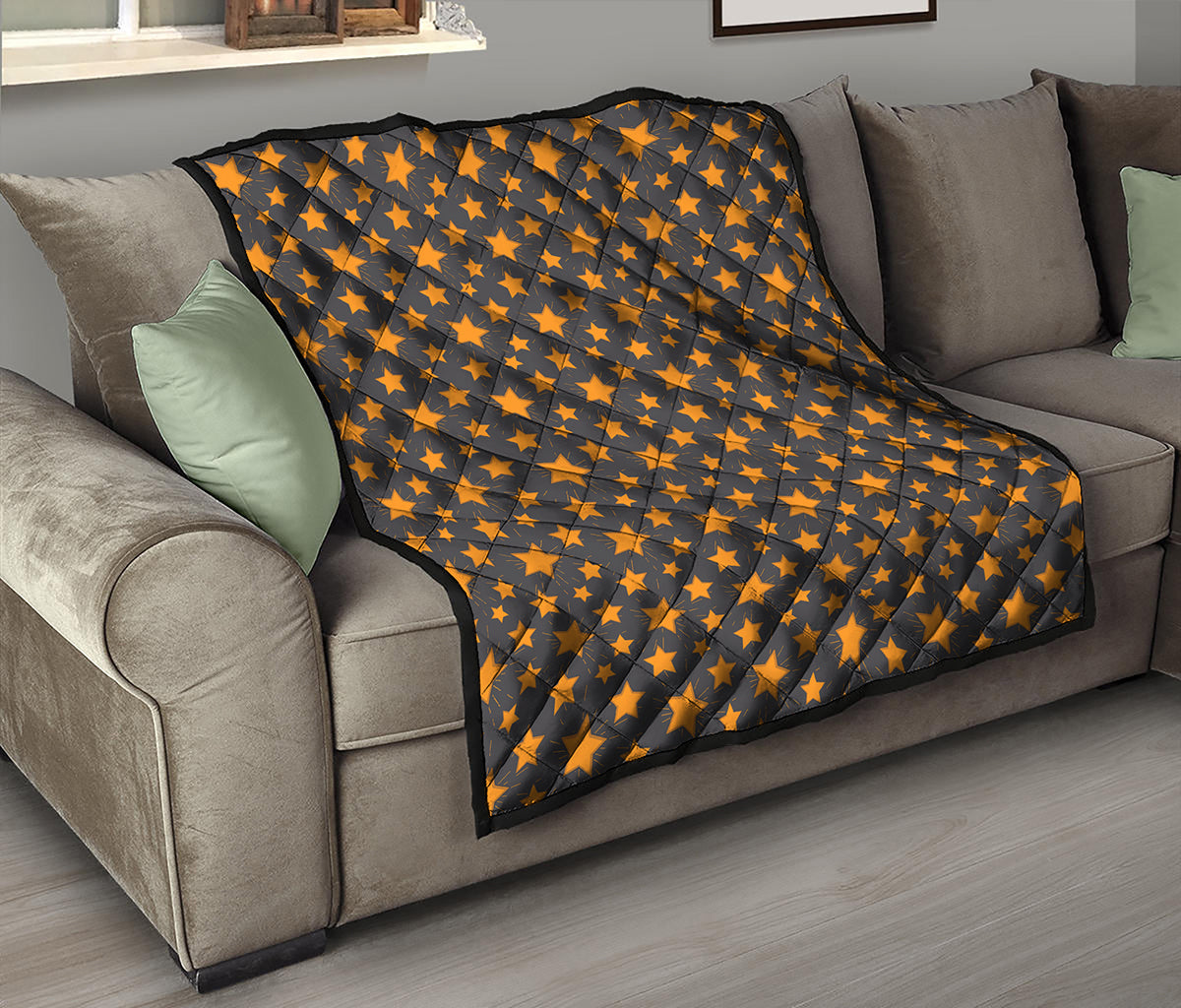 Cartoon Star Pattern Print Quilt