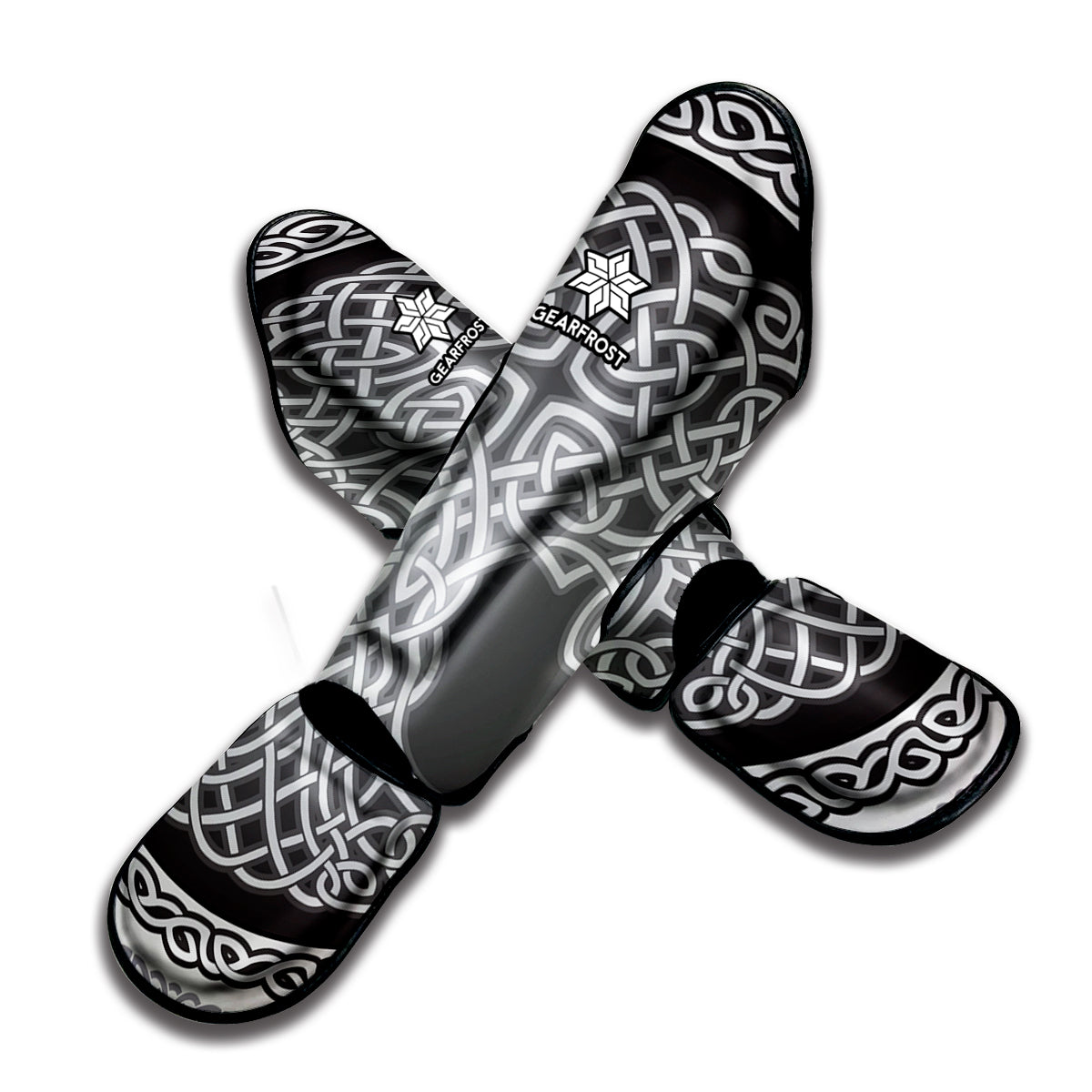 Celtic Knot Tree Of Life Print Muay Thai Shin Guard