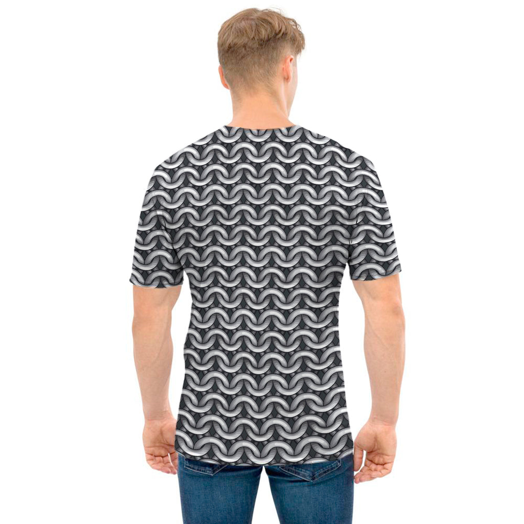 Chainmail Print Men's T-Shirt