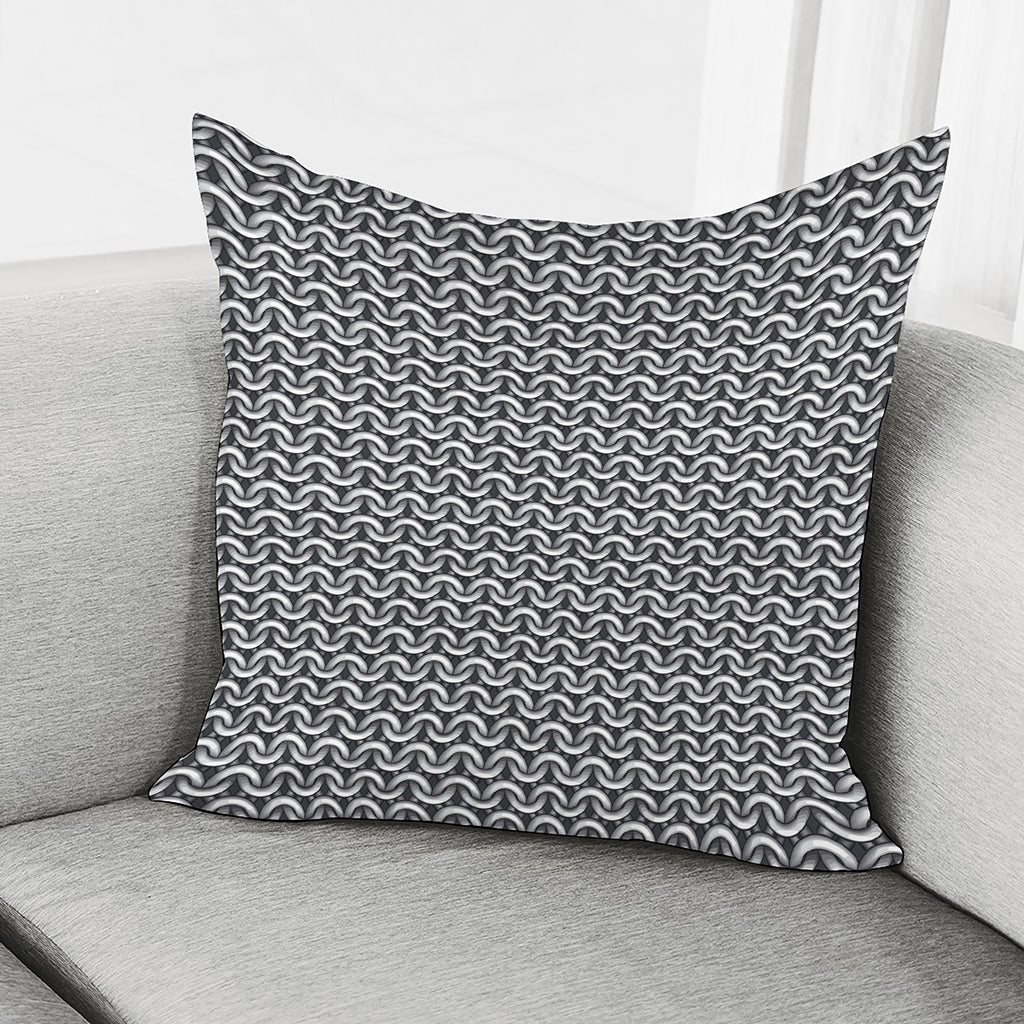 Chainmail Print Pillow Cover