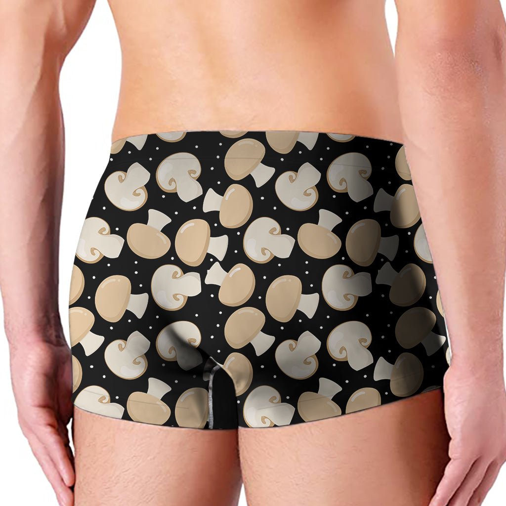 Champignon Mushroom Pattern Print Men's Boxer Briefs