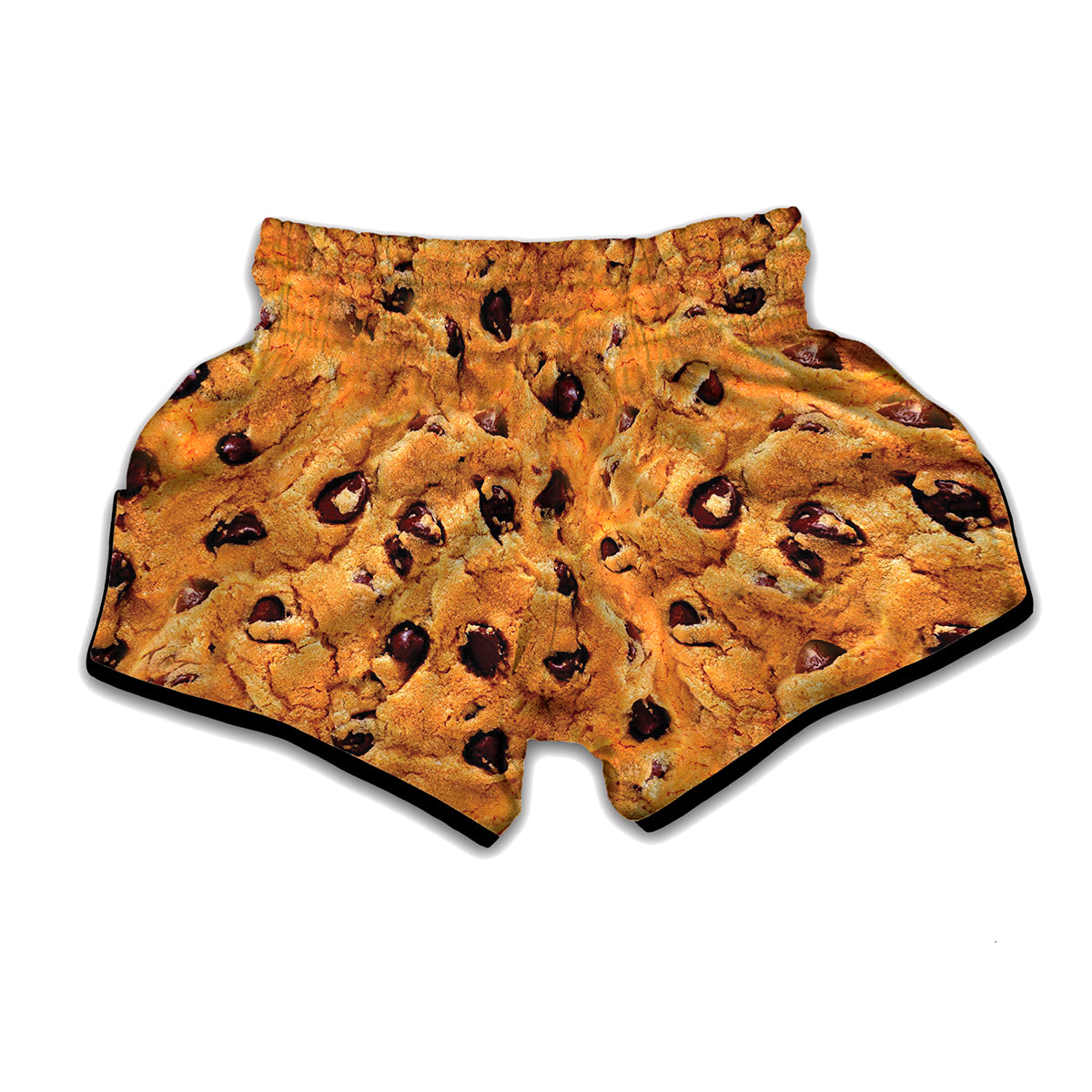 Chocolate Chip Cookie Print Muay Thai Boxing Shorts