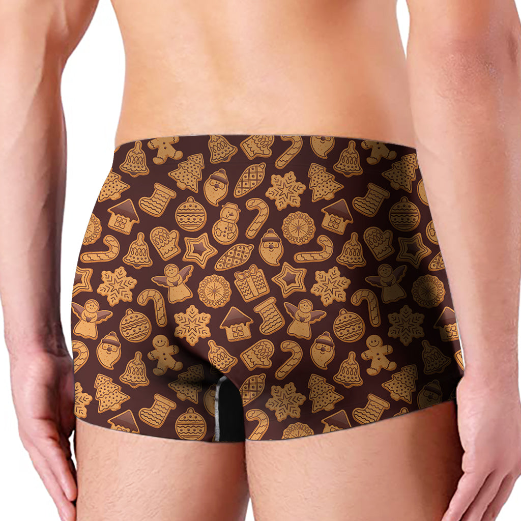 Christmas Cookies Pattern Print Men's Boxer Briefs
