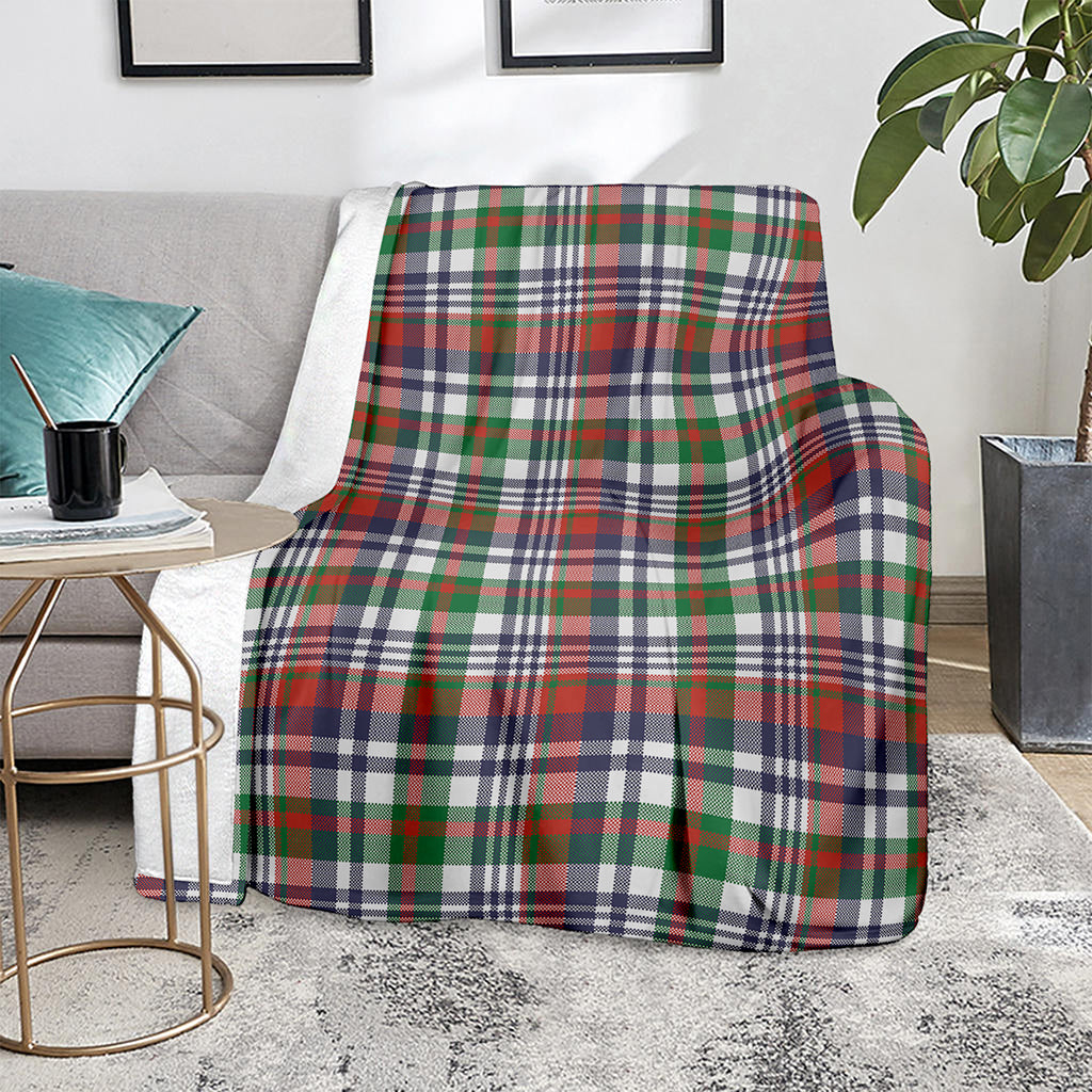 Christmas Madras Plaid Print Blanket
