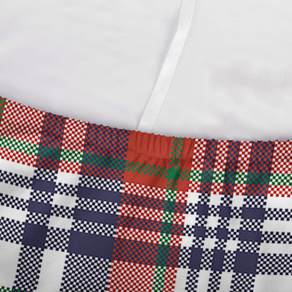 Christmas Madras Plaid Print Sofa Cover