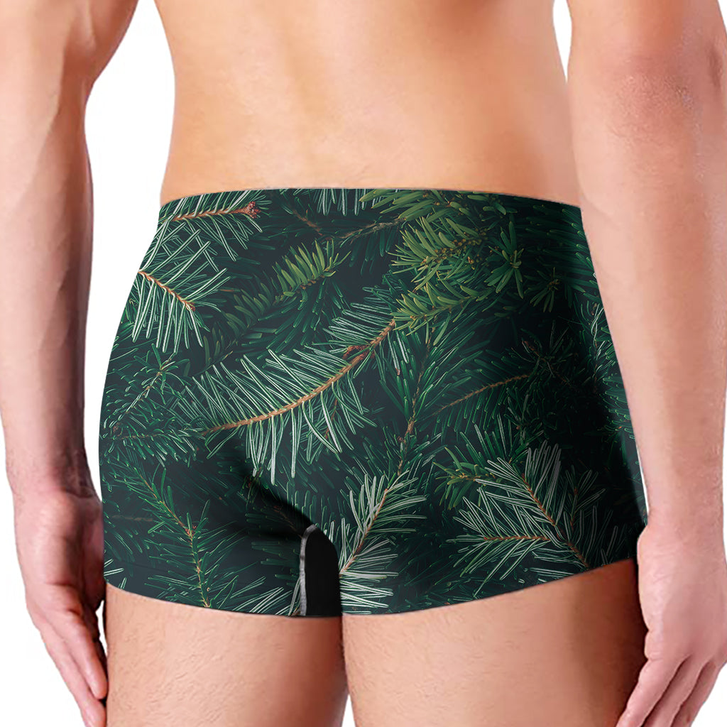Christmas Tree Print Men's Boxer Briefs