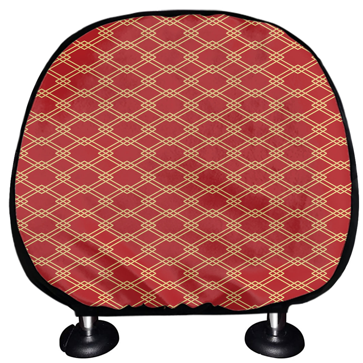 Classic Japanese Pattern Print Car Headrest Covers