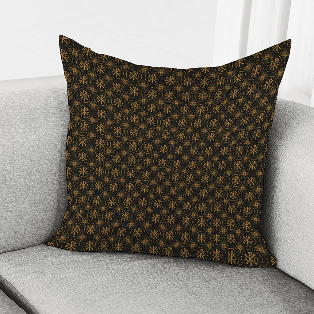 Classic Orthodox Pattern Print Pillow Cover