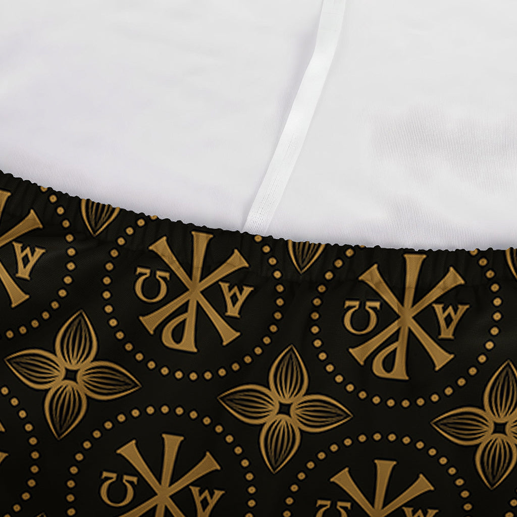 Classic Orthodox Pattern Print Sofa Cover