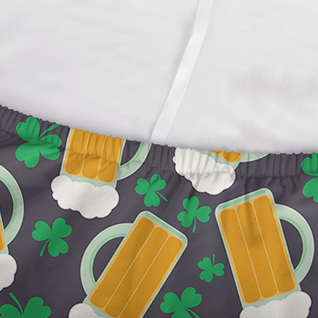 Clover And Beer St. Patrick's Day Print Sofa Cover