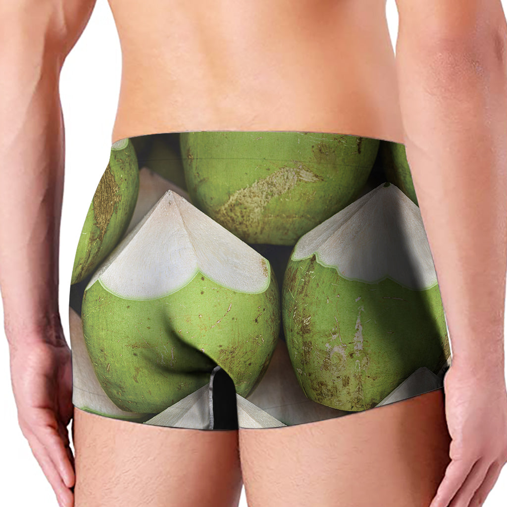 Coconut 3D Print Men's Boxer Briefs