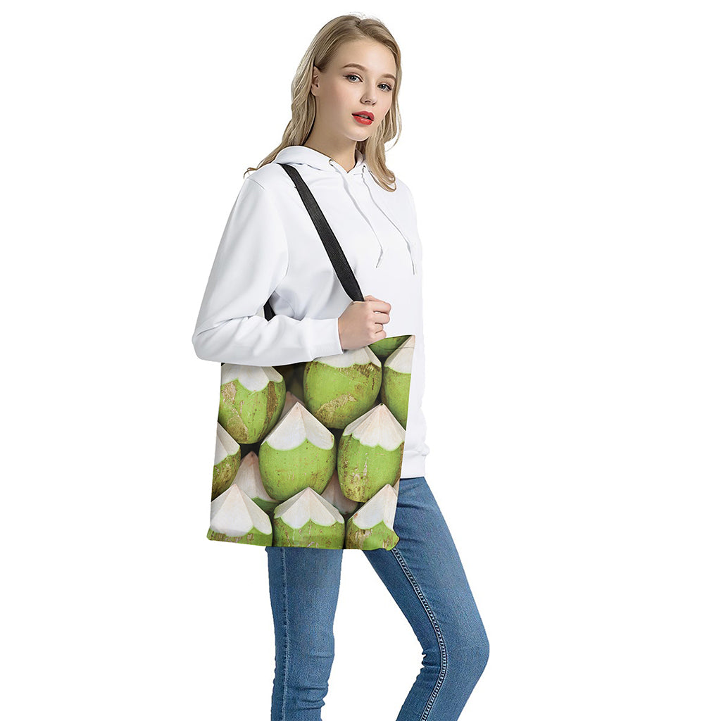 Coconut 3D Print Tote Bag