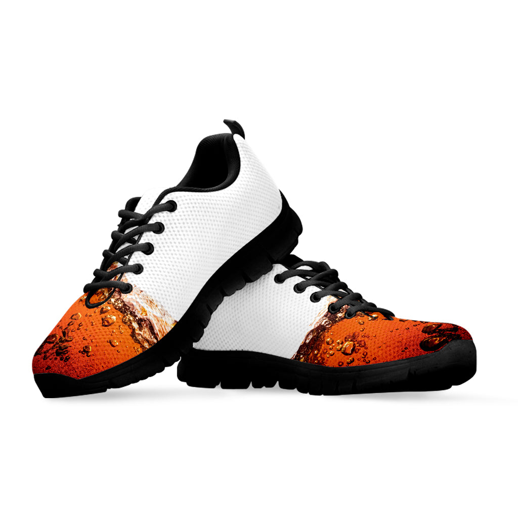 Cola Print Black Sneakers