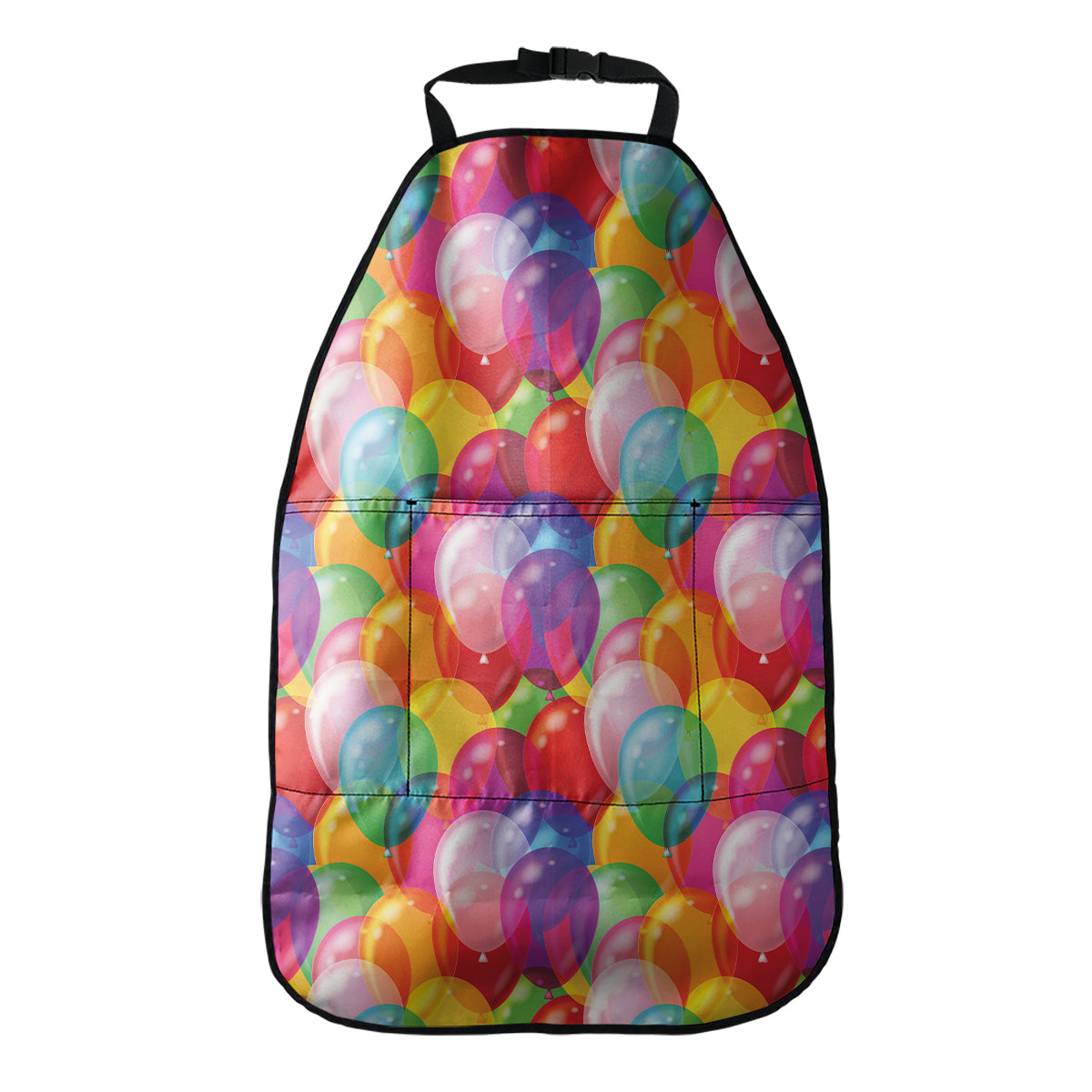 Colorful Balloon Pattern Print Car Seat Organizers