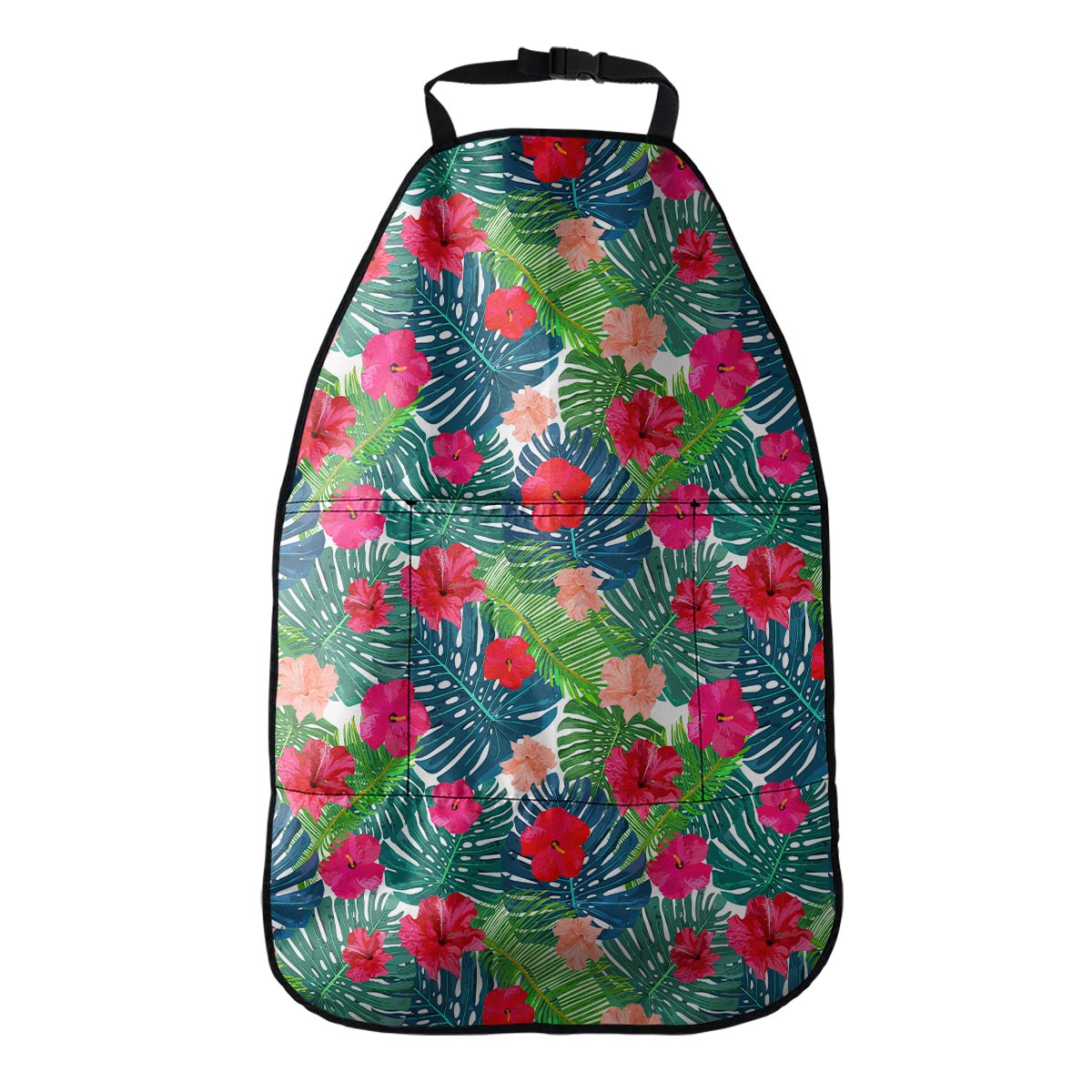 Colorful Hawaii Floral Pattern Print Car Seat Organizers