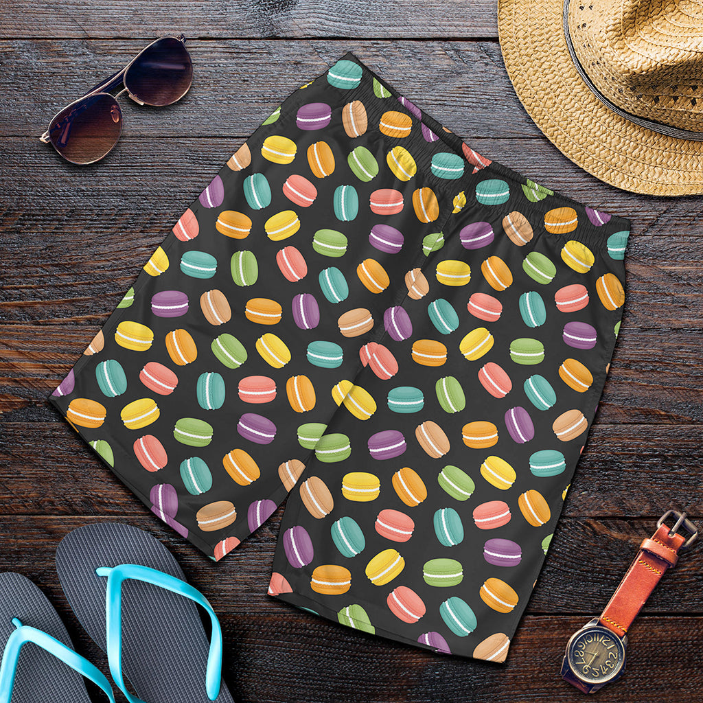 Colorful Macaron Pattern Print Men's Shorts