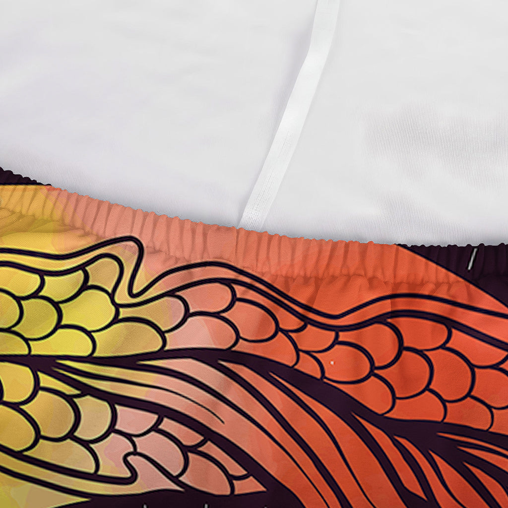 Colorful Pisces Sign Print Sofa Cover