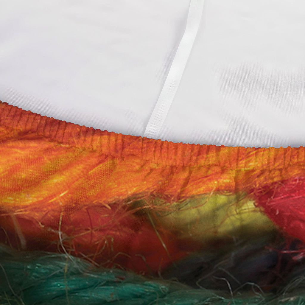 Colorful Yarn Print Sofa Cover
