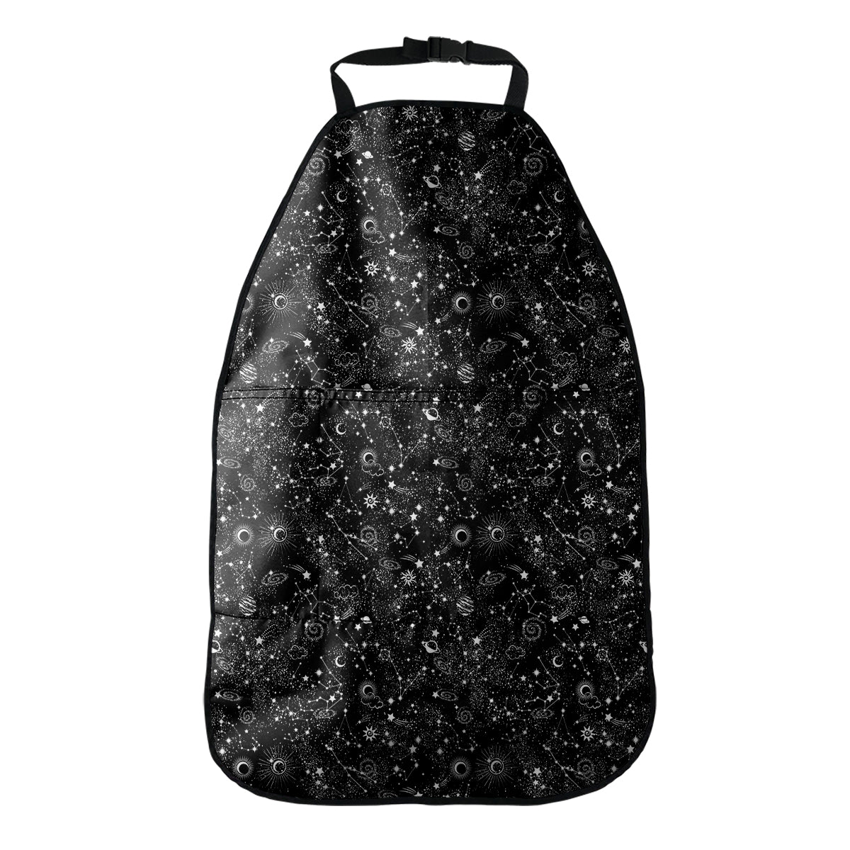 Constellation Galaxy Pattern Print Car Seat Organizers