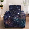 Constellation Galaxy Space Print Armchair Slipcover