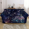 Constellation Galaxy Space Print Loveseat Slipcover