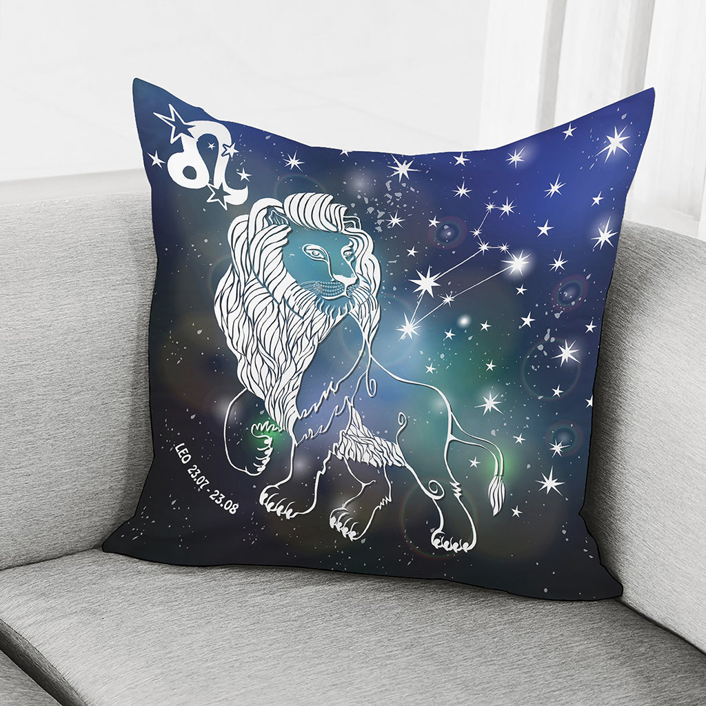 Constellation Of Leo Print Pillow Cover