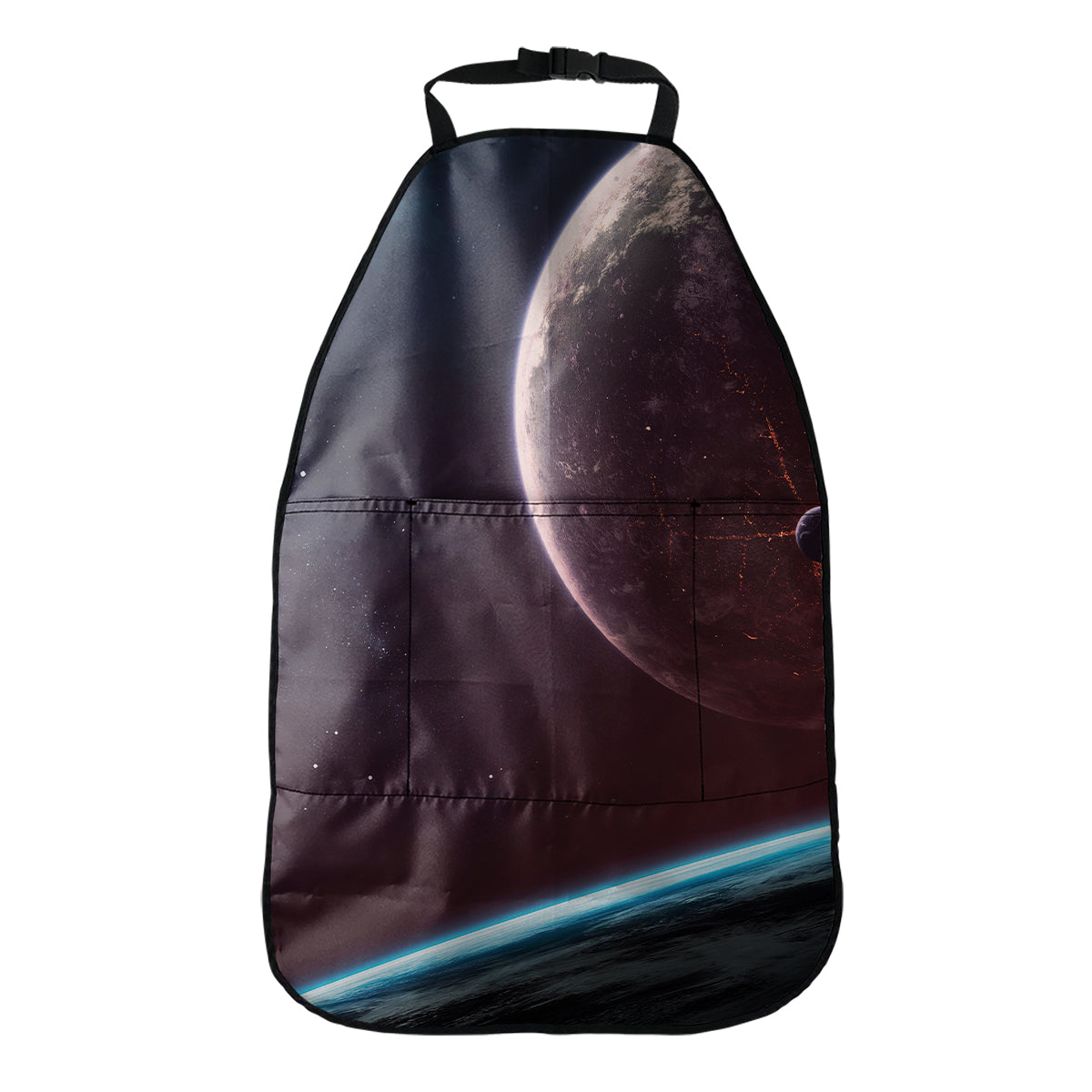 Cosmic Space Print Car Seat Organizers