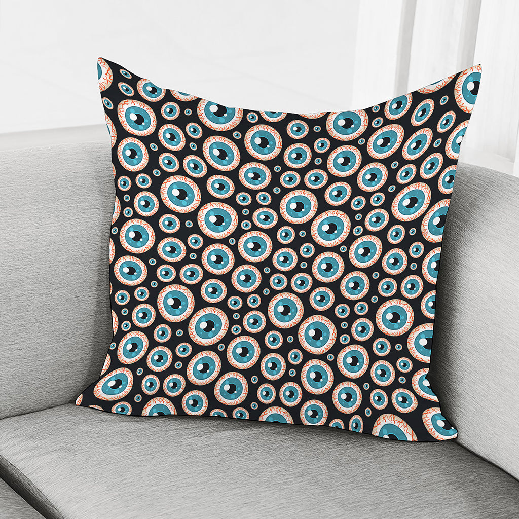 Creepy Eyeball Pattern Print Pillow Cover