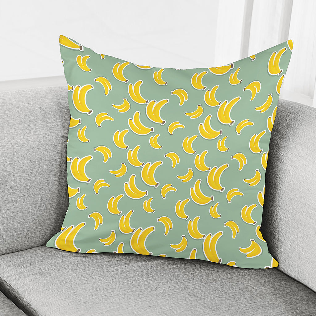 Cute Banana Pattern Print Pillow Cover