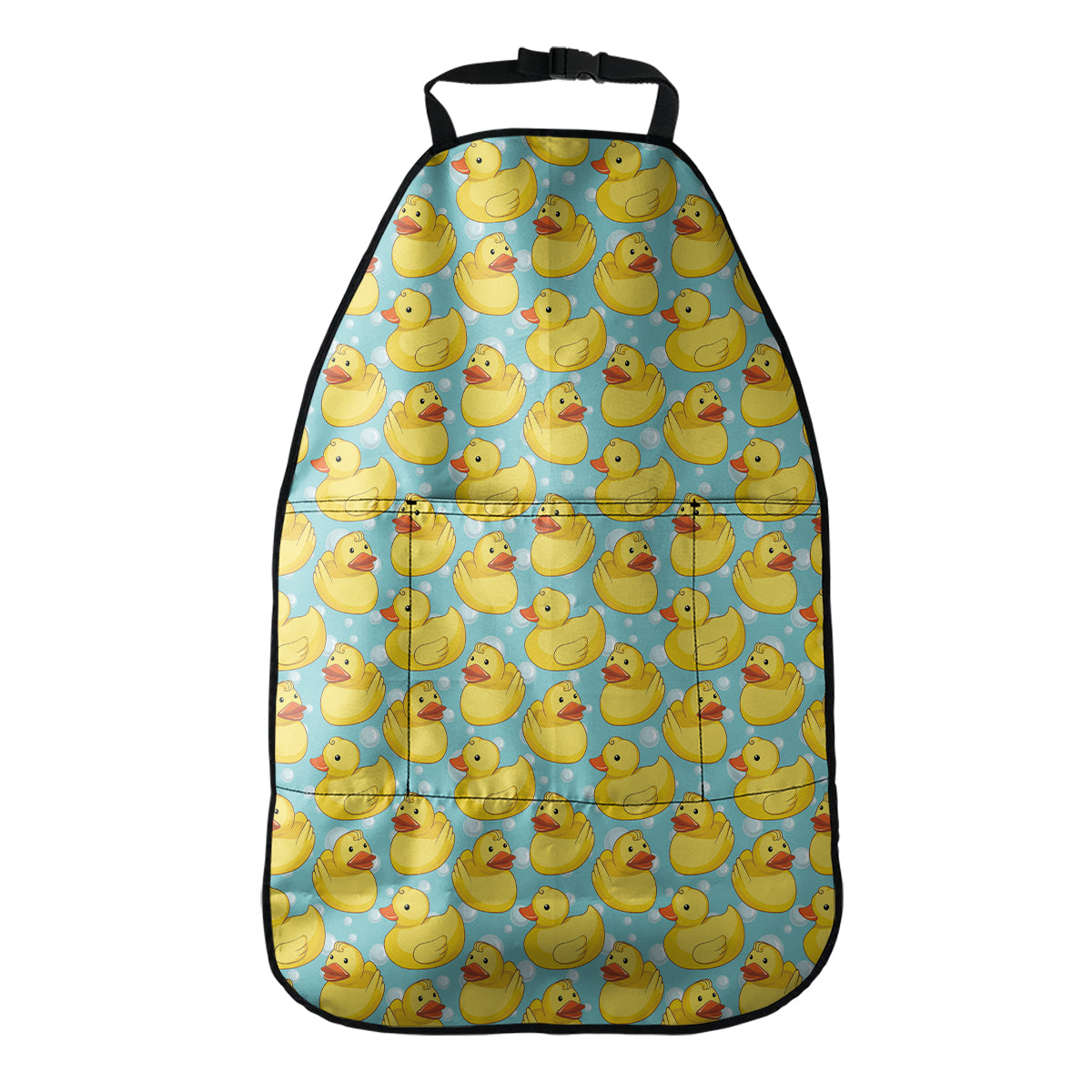 Cute Cartoon Duck Pattern Print Car Seat Organizers