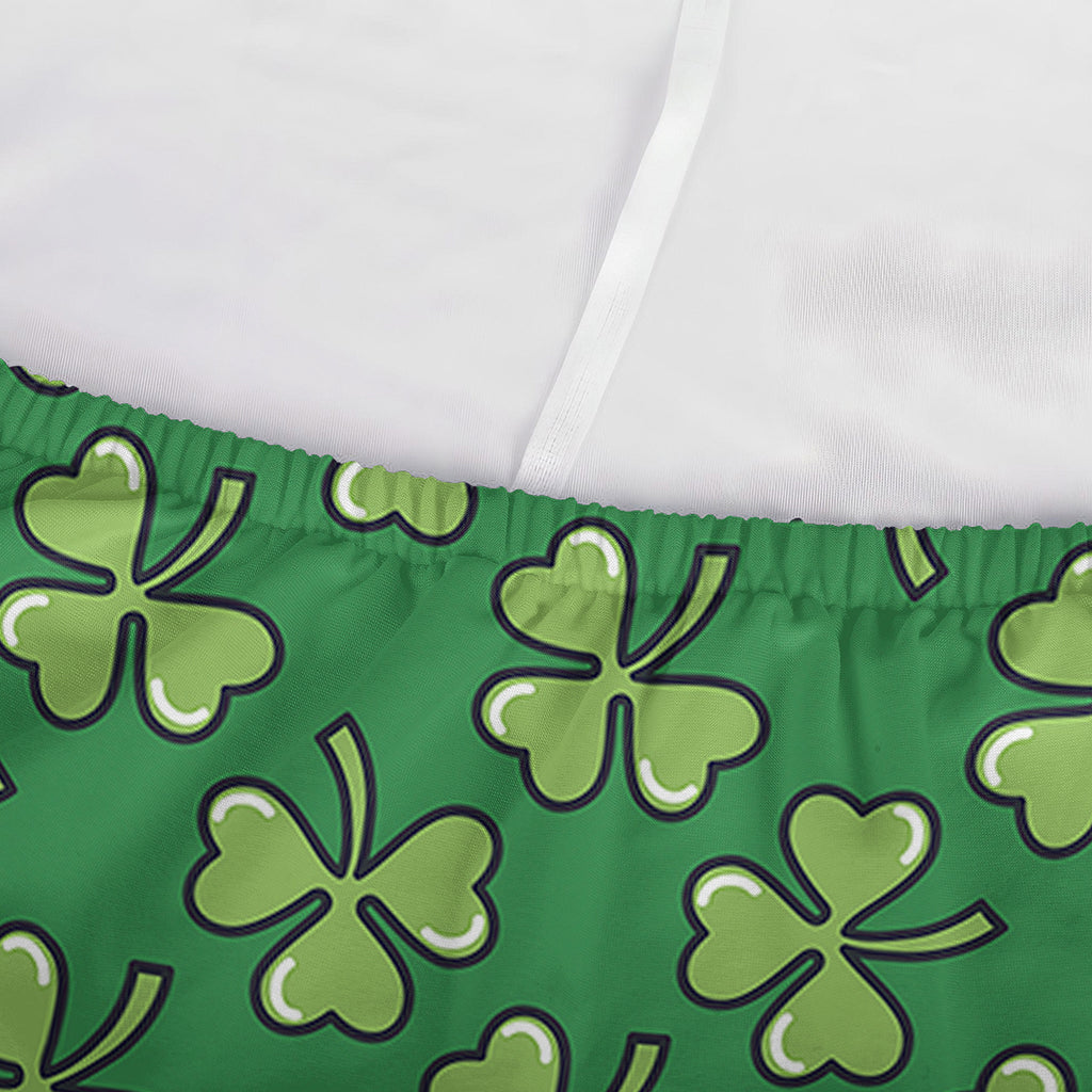 Cute Clover St. Patrick's Day Print Sofa Cover