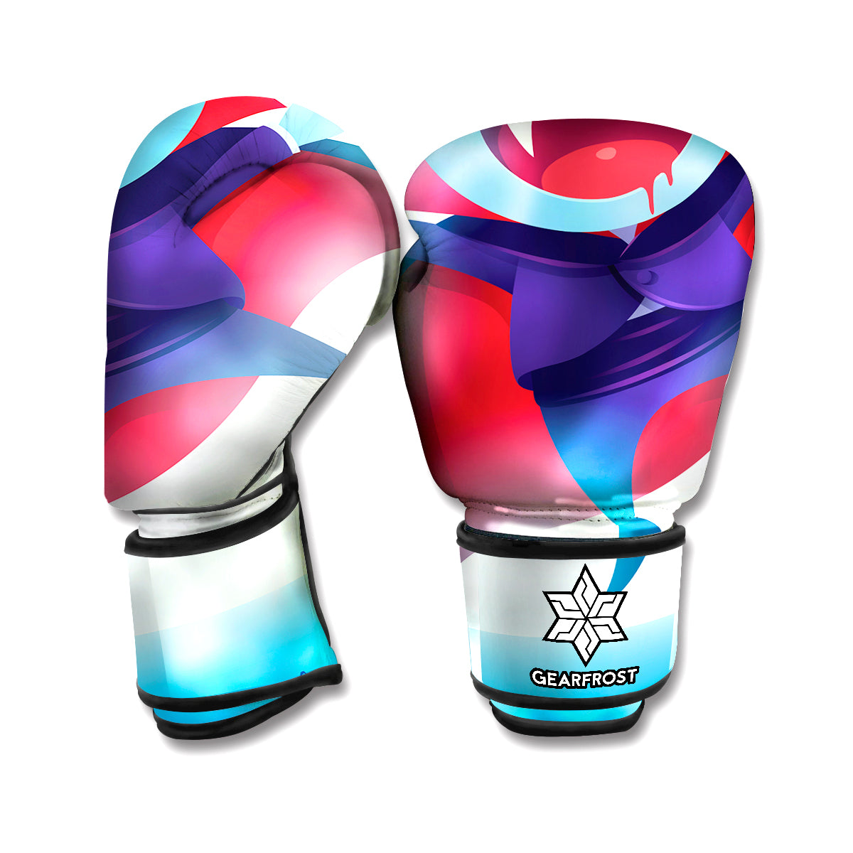 Cute Dracula Print Boxing Gloves