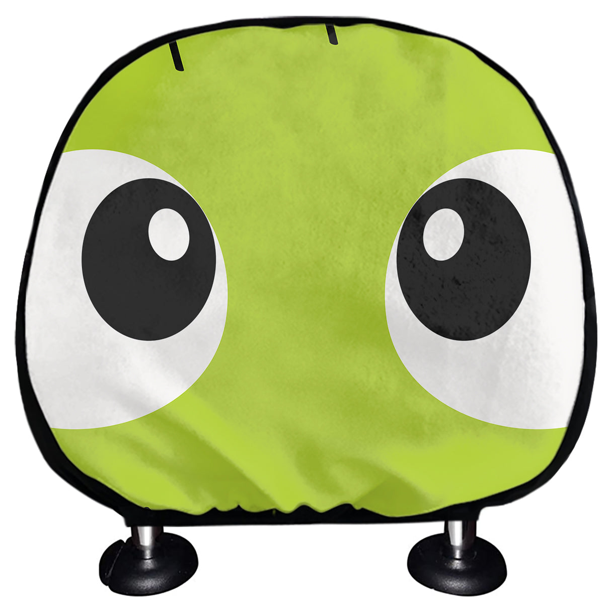 Cute Frankenstein Face Print Car Headrest Covers