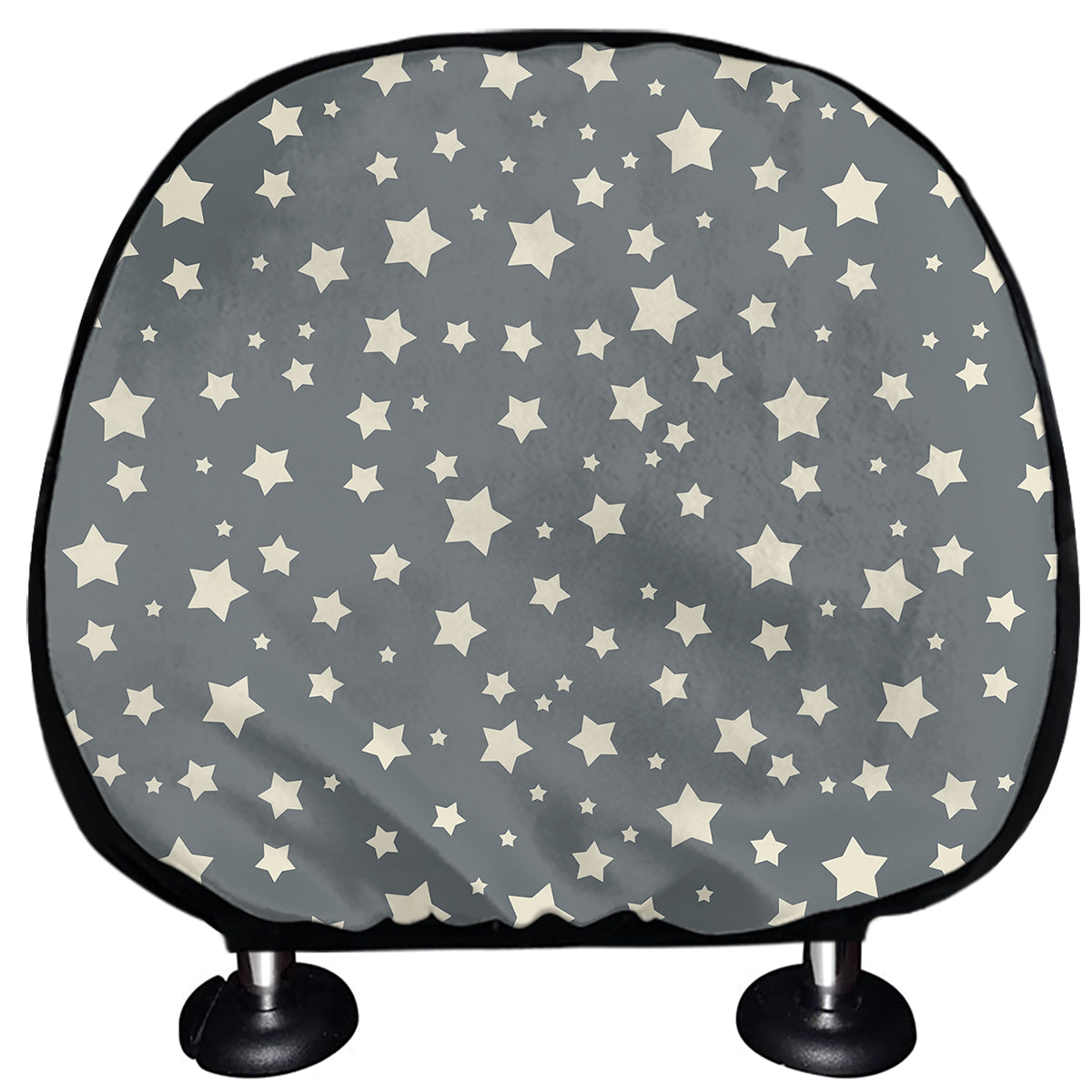 Cute Star Pattern Print Car Headrest Covers