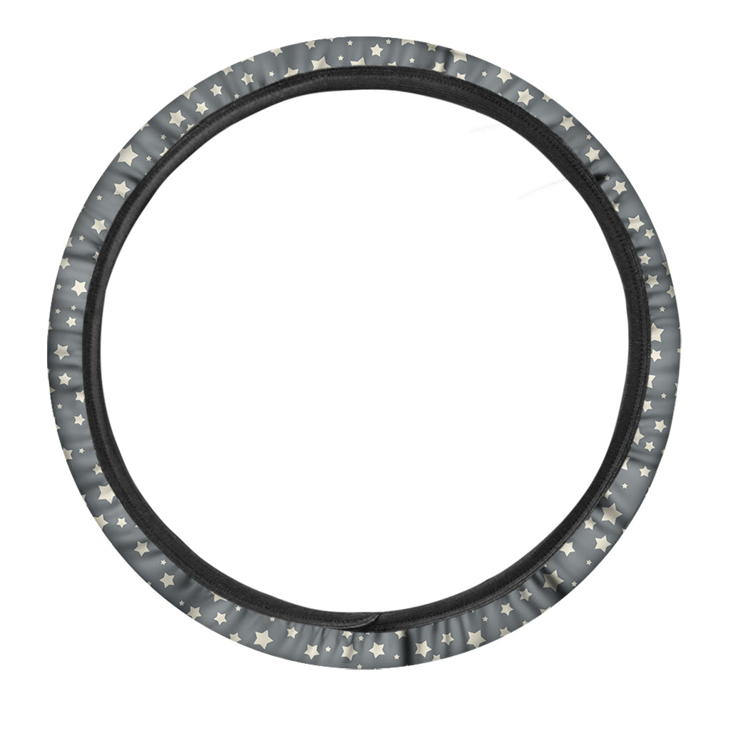 Cute Star Pattern Print Car Steering Wheel Cover