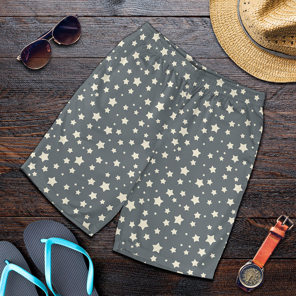Cute Star Pattern Print Men's Shorts