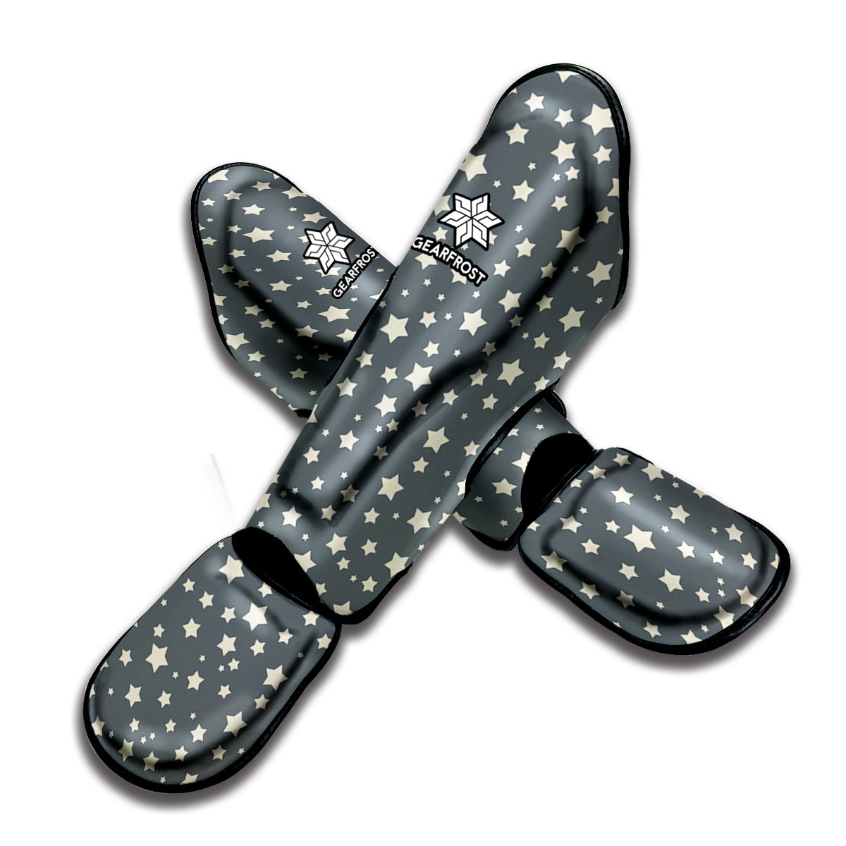 Cute Star Pattern Print Muay Thai Shin Guard