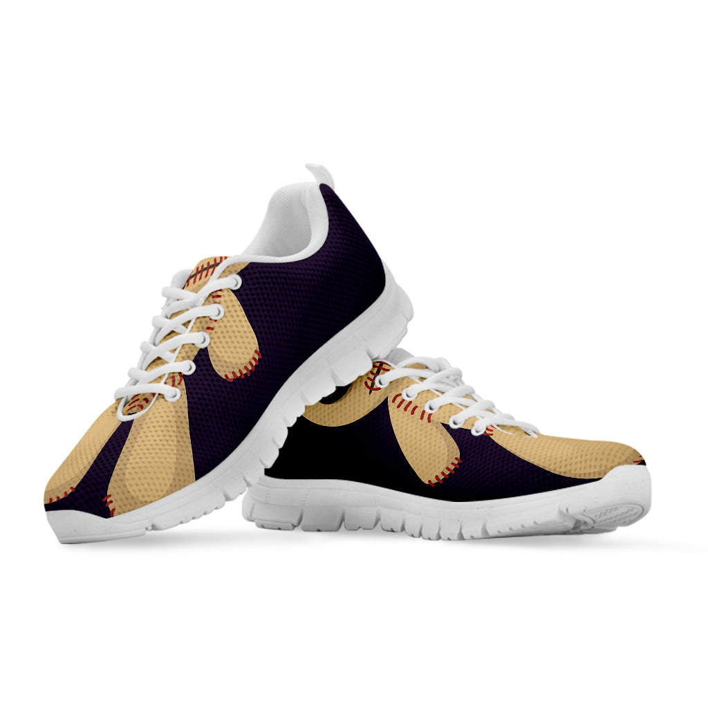 Cute Voodoo Doll Print White Sneakers