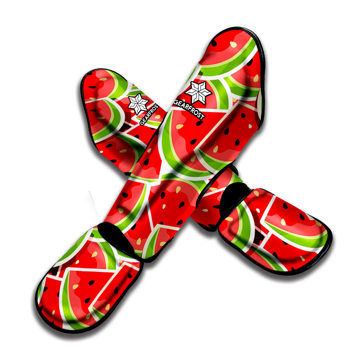 Cute Watermelon Slices Pattern Print Muay Thai Shin Guard