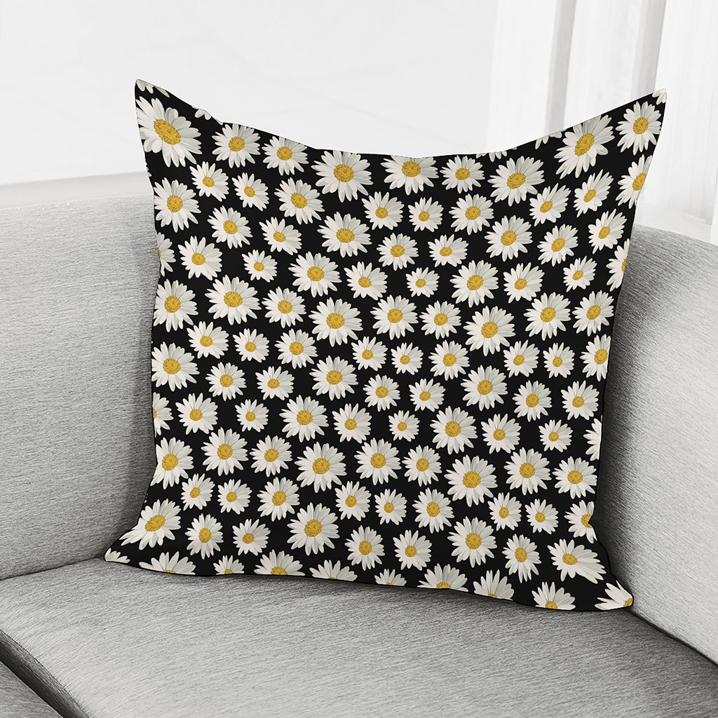 Daisy Flower Pattern Print Pillow Cover