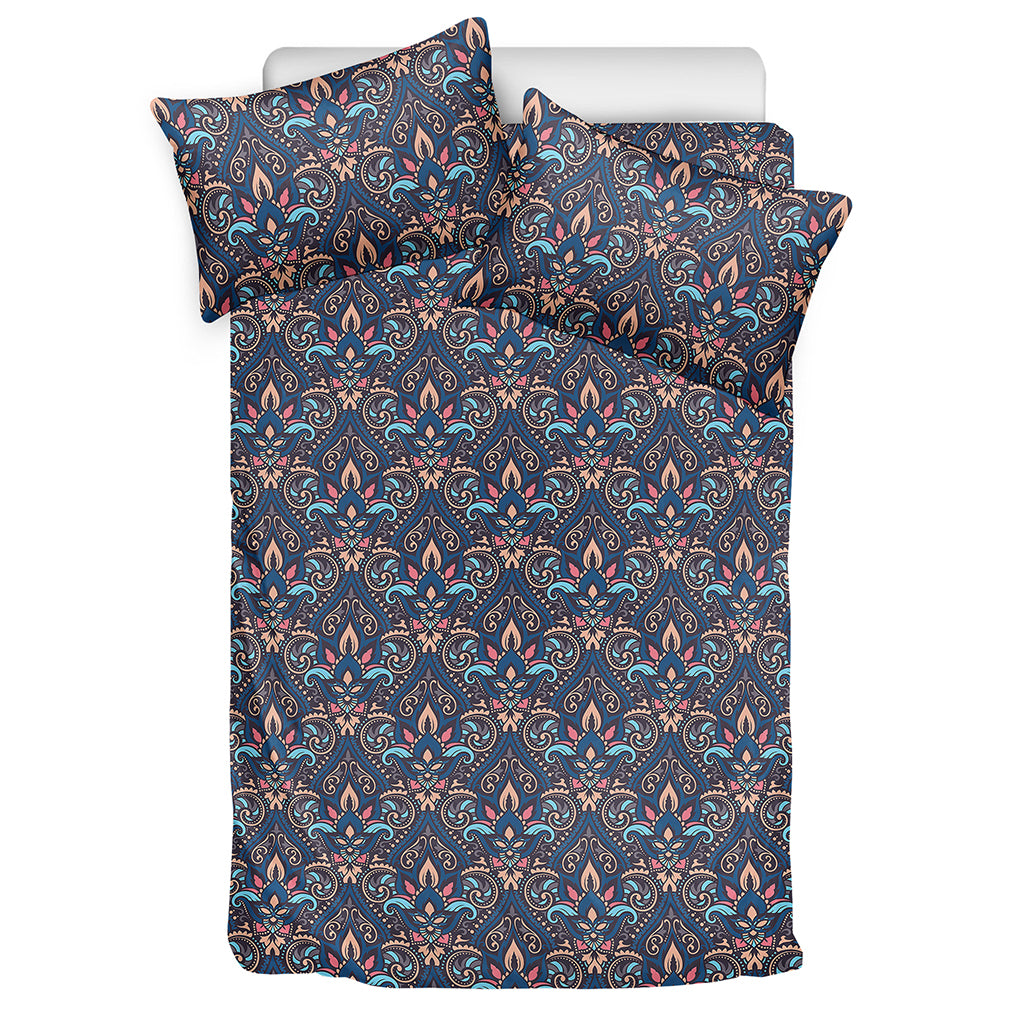 Damask Boho Pattern Print Duvet Cover Bedding Set