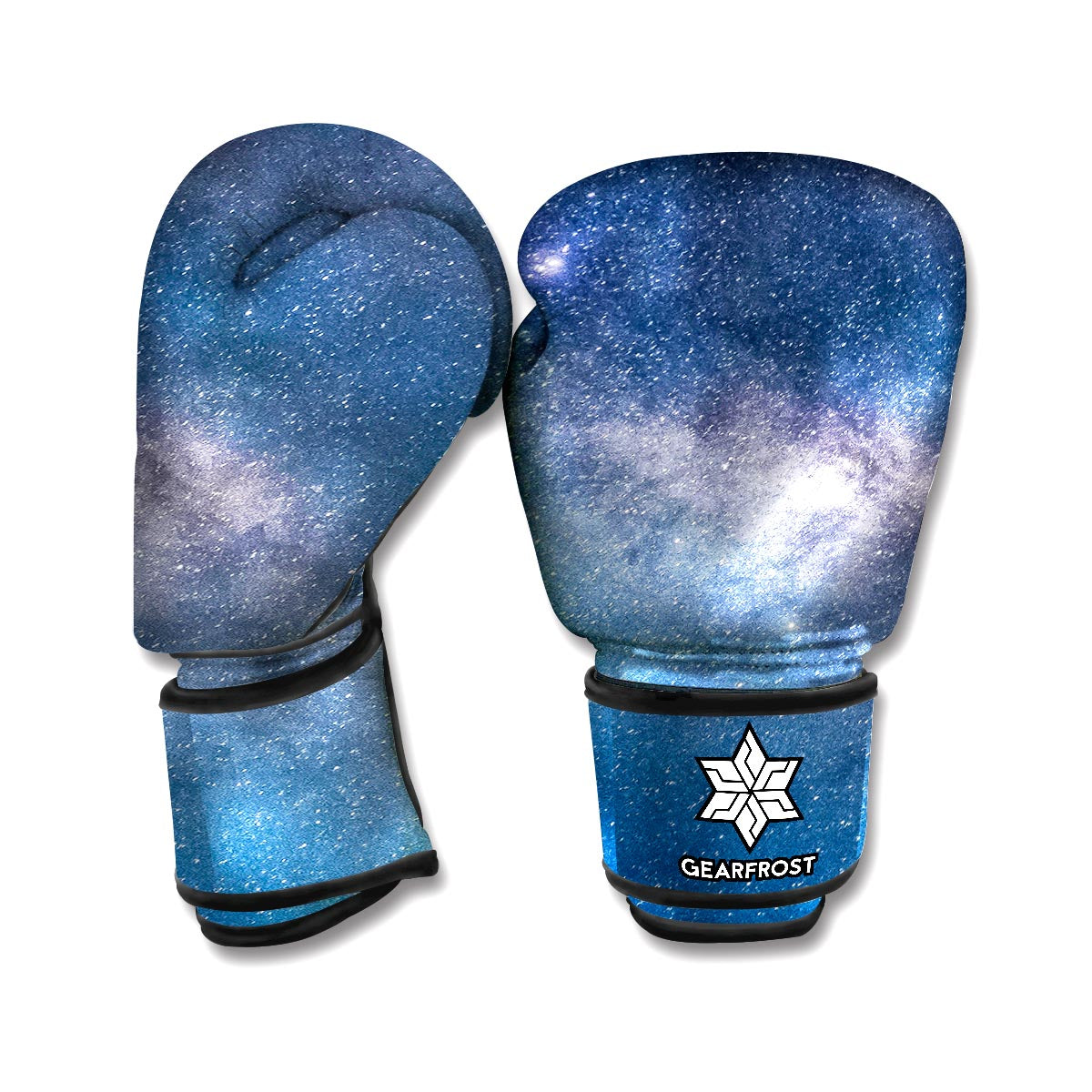 Dark Nebula Universe Galaxy Space Print Boxing Gloves