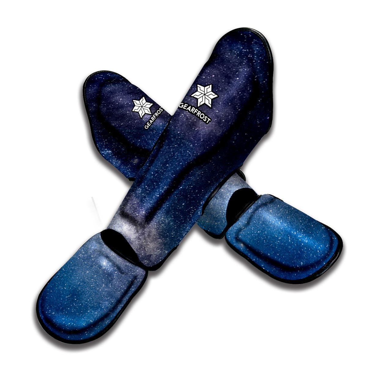 Dark Nebula Universe Galaxy Space Print Muay Thai Shin Guard