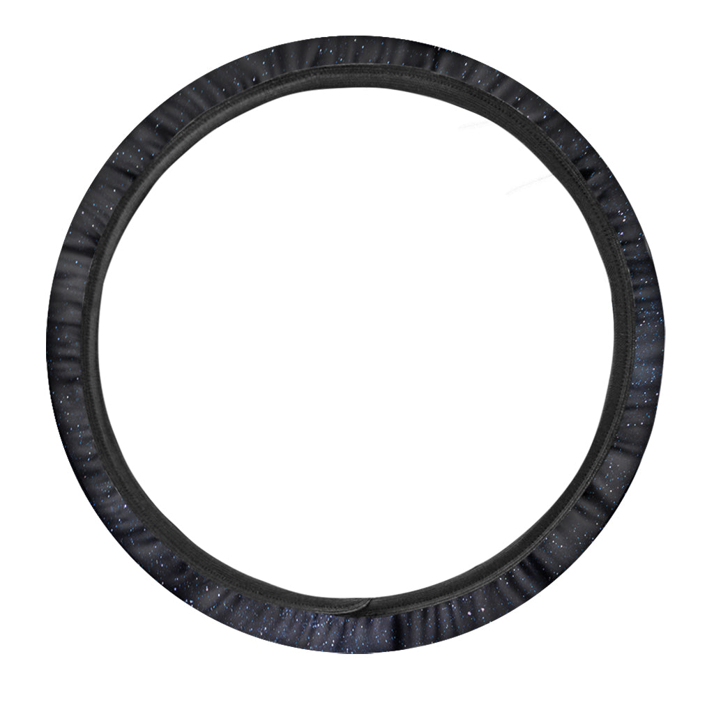 Dark Space Print Car Steering Wheel Cover