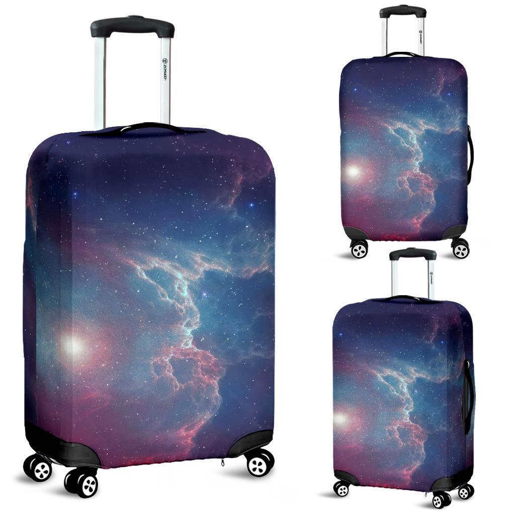 Dark Universe Galaxy Deep Space Print Luggage Cover GearFrost