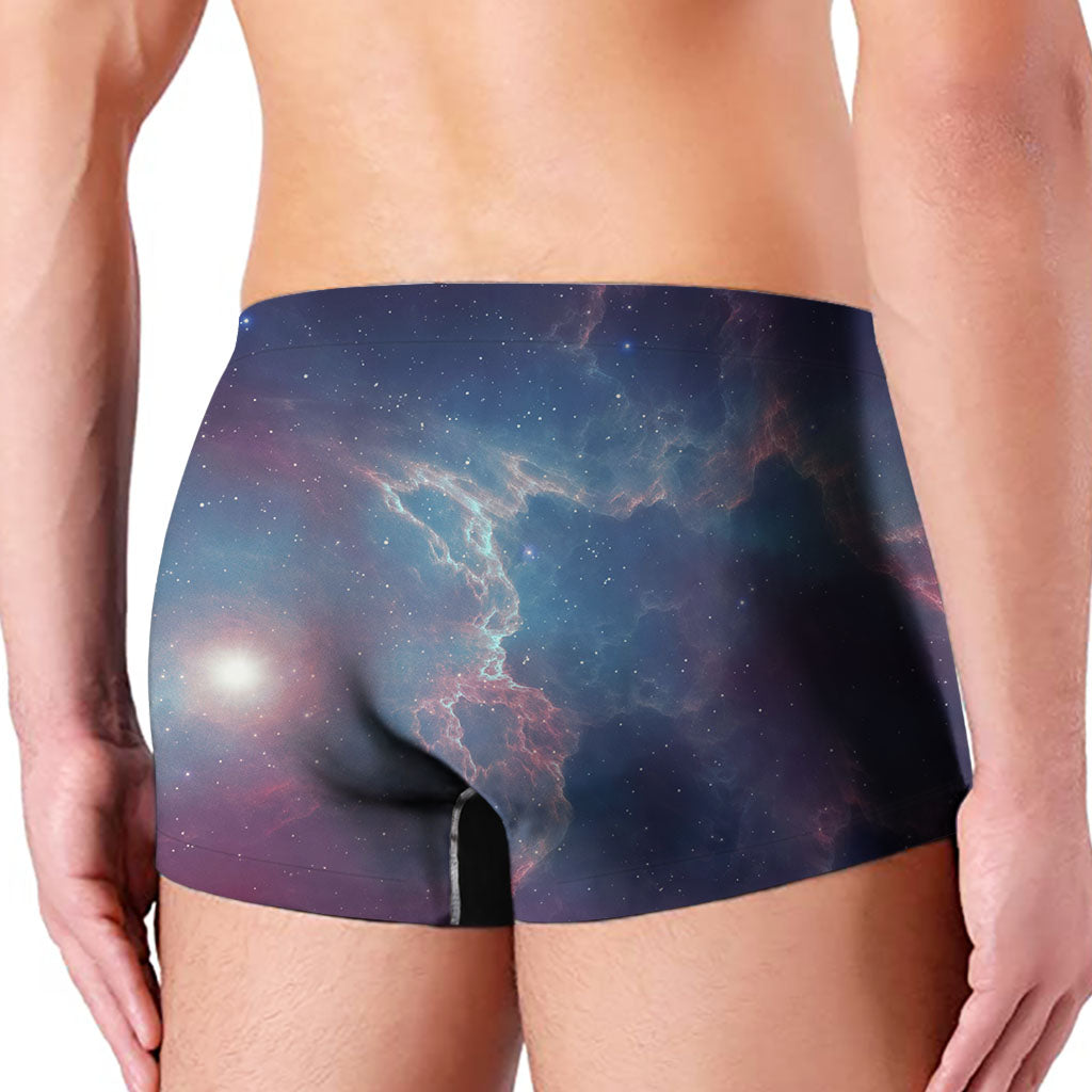 Dark Universe Galaxy Deep Space Print Men's Boxer Briefs