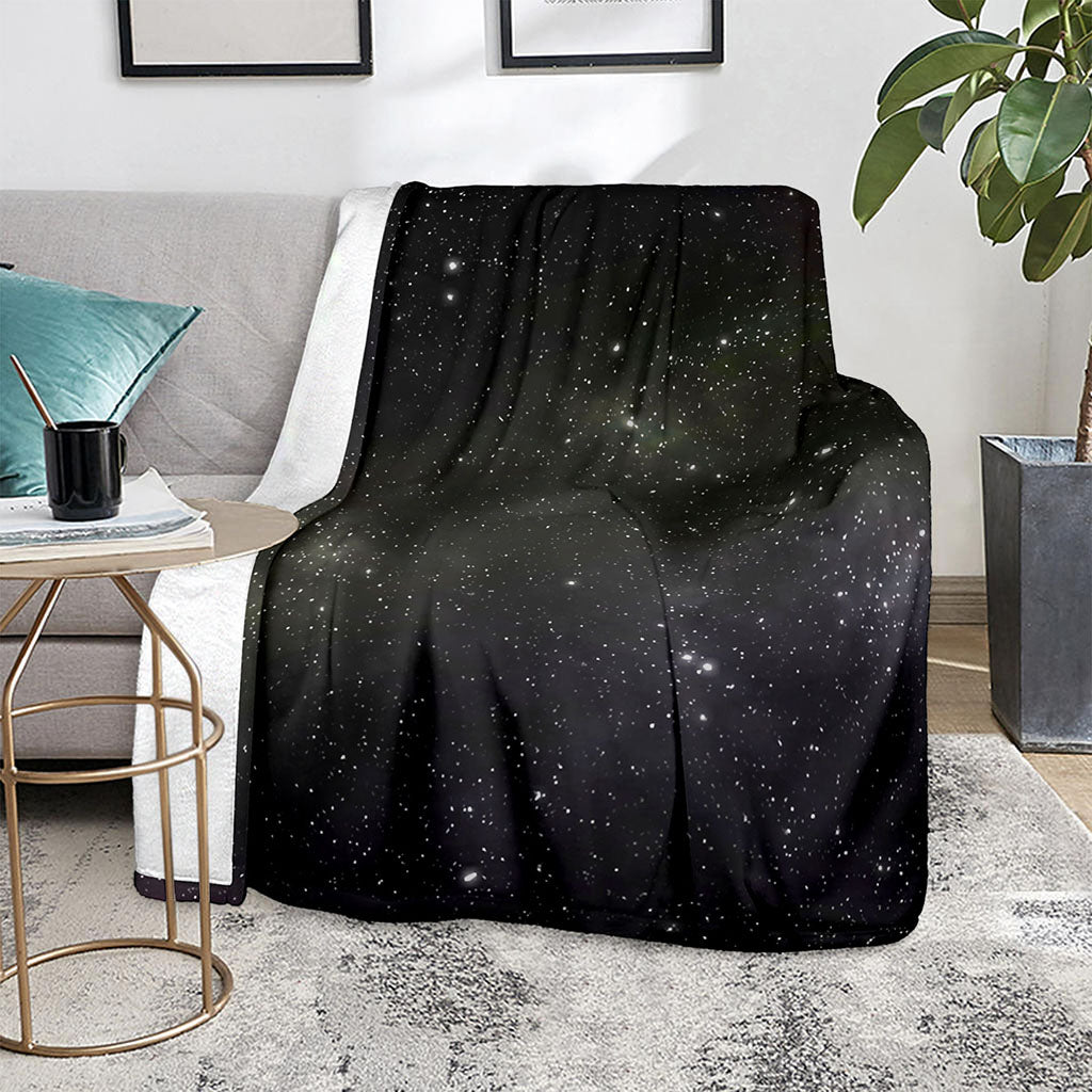 Dark Universe Galaxy Outer Space Print Blanket