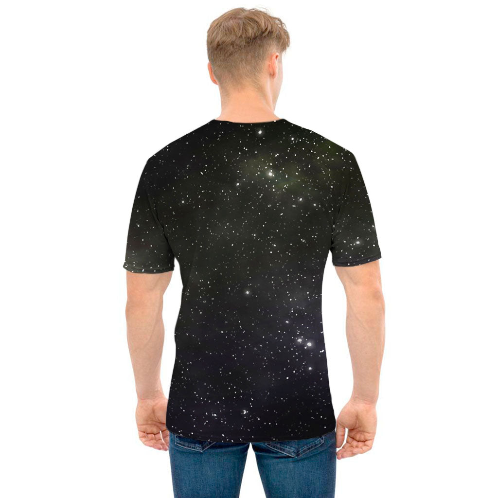 Dark Universe Galaxy Outer Space Print Men's T-Shirt